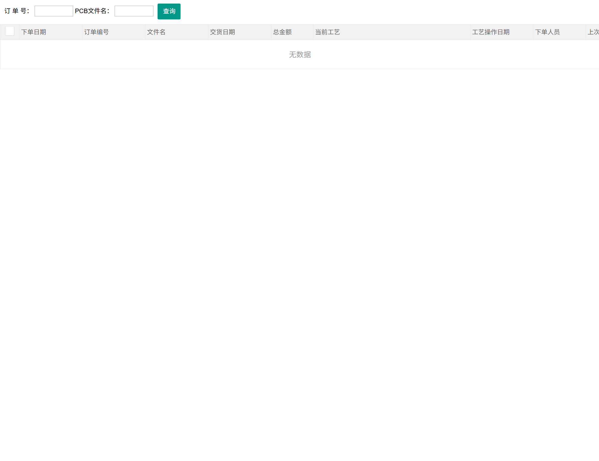生产进度